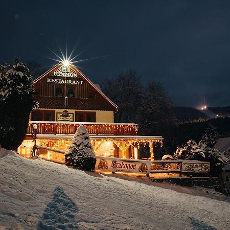 Pension & Restaurant Krakonos Гаррахов Экстерьер фото
